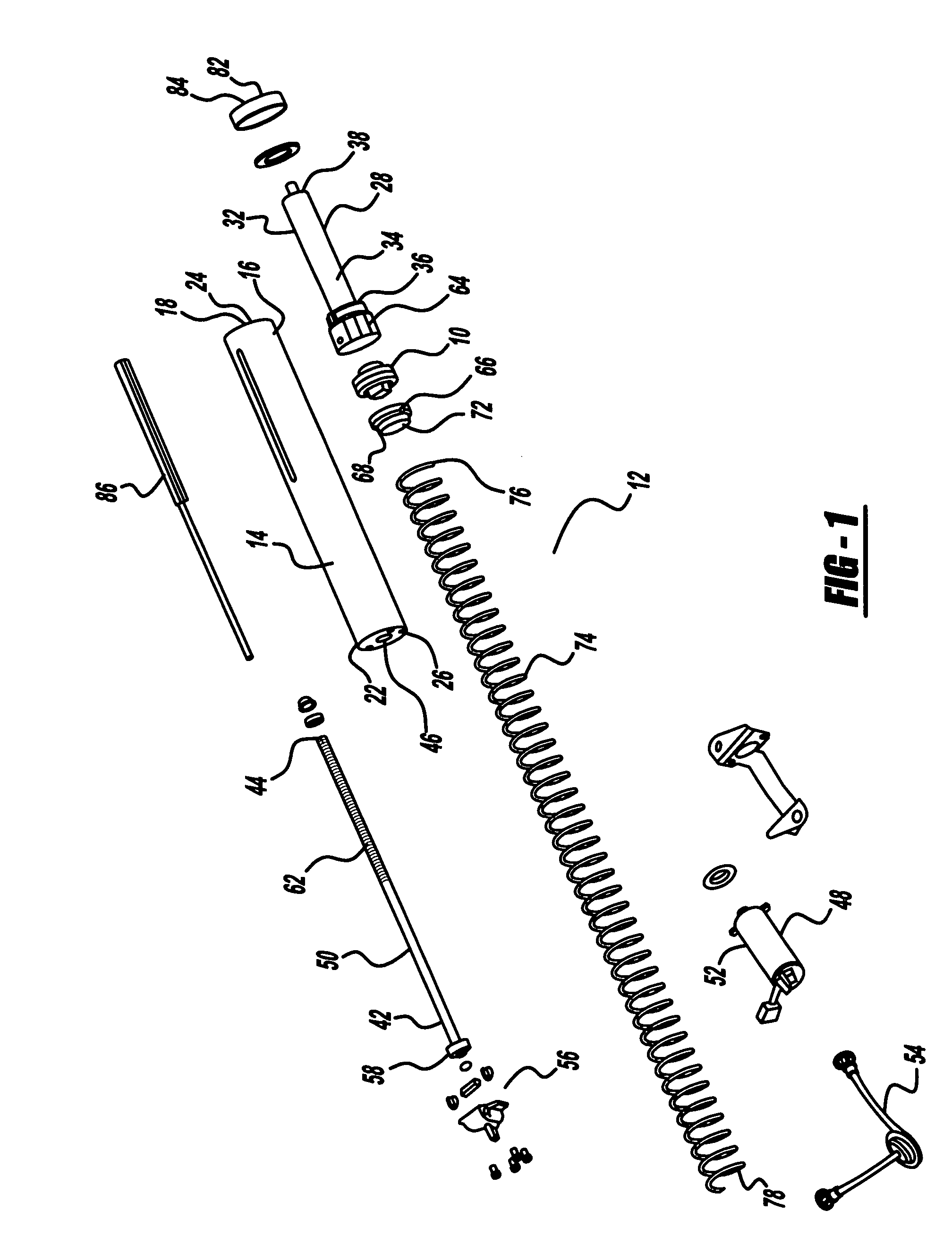 Power strut assembly