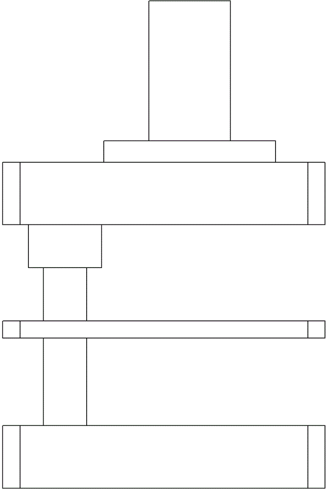 Die frame with stripper plate and guide posts