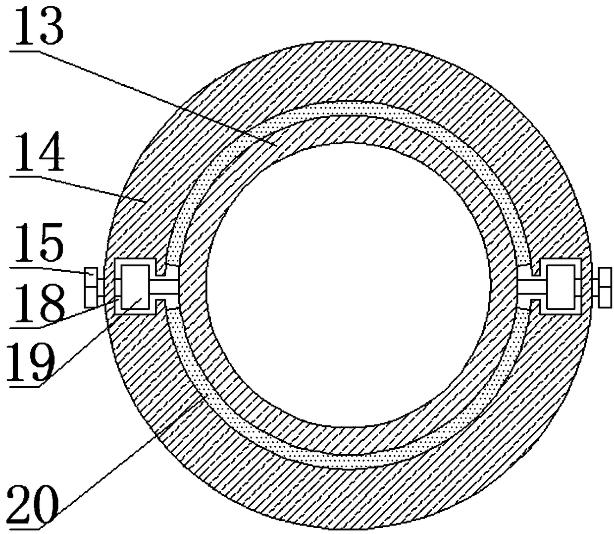 Filling equipment for cement processing