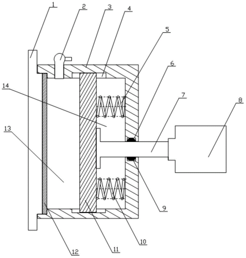 Clamping head for splitting machine