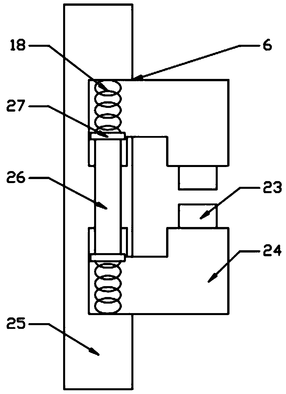 Clinical sampling inspection device for medical endocrinology department