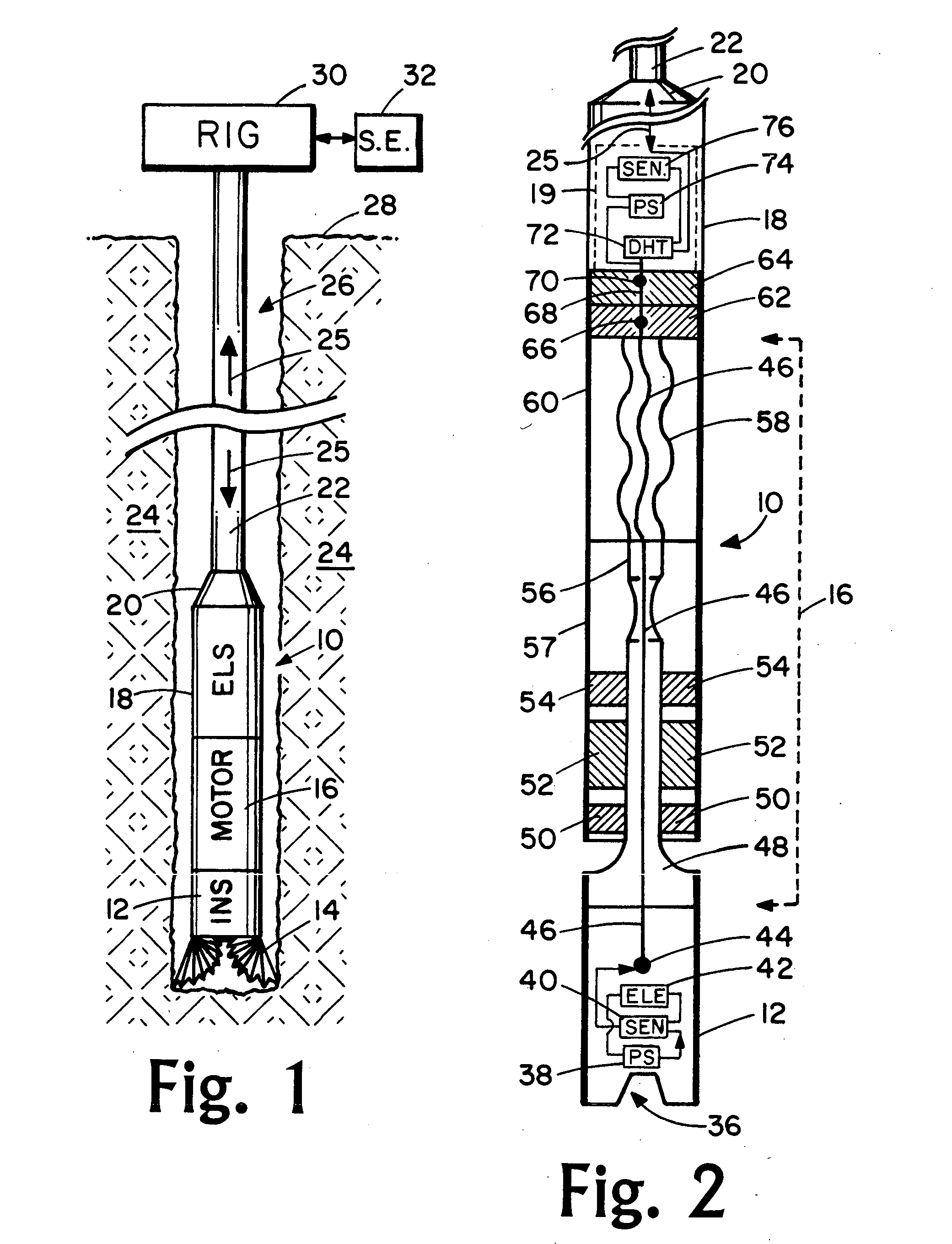 Method and apparatus for transmitting sensor response data and power through a mud motor