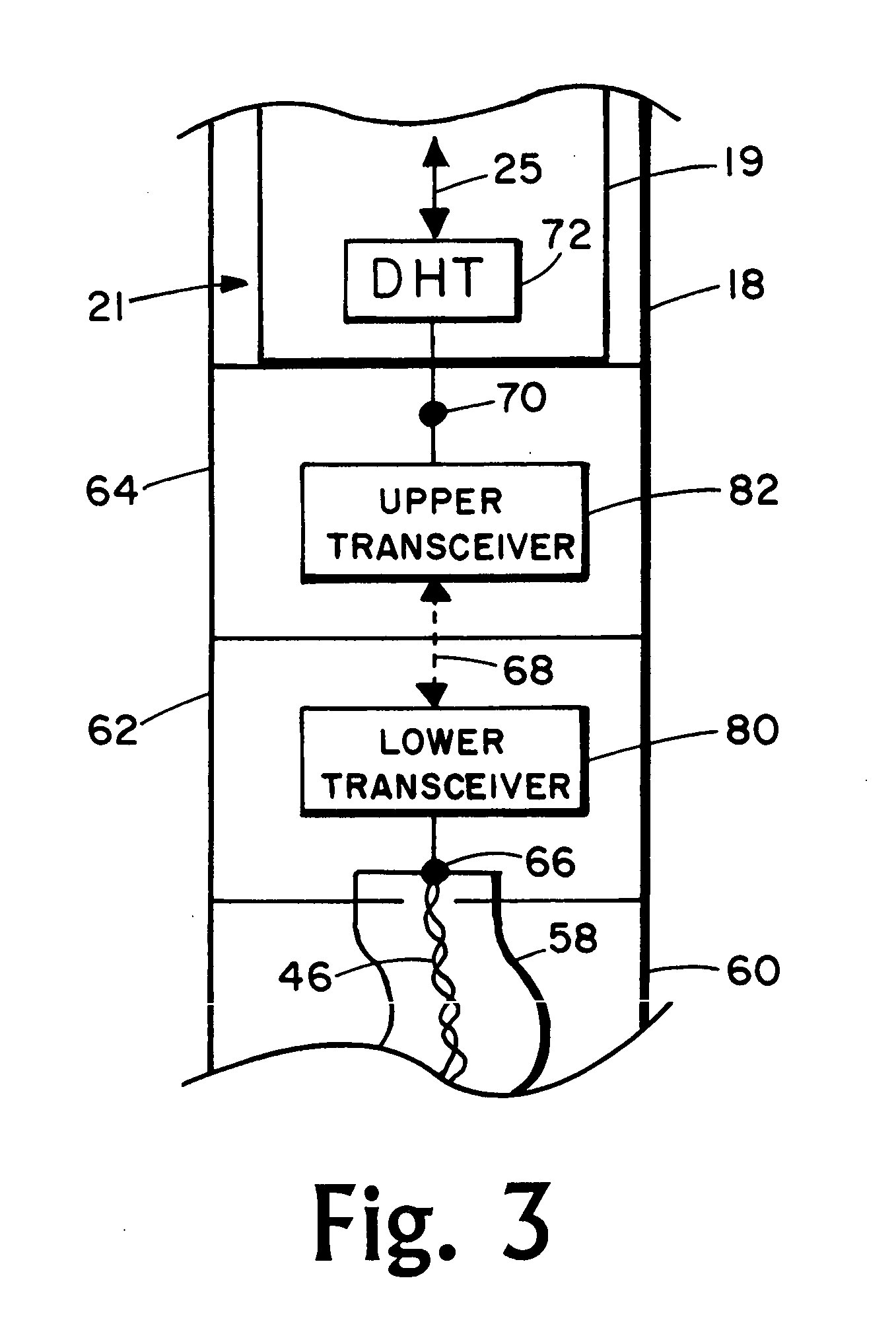 Method and apparatus for transmitting sensor response data and power through a mud motor