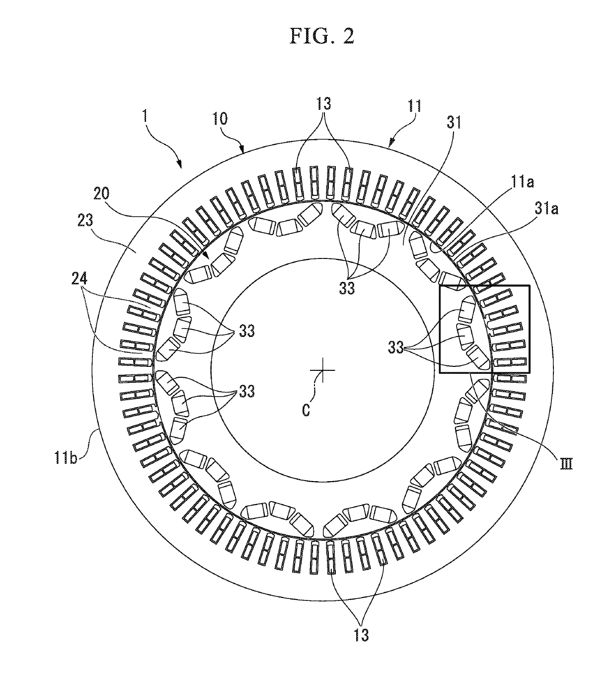 Rotary electric machine