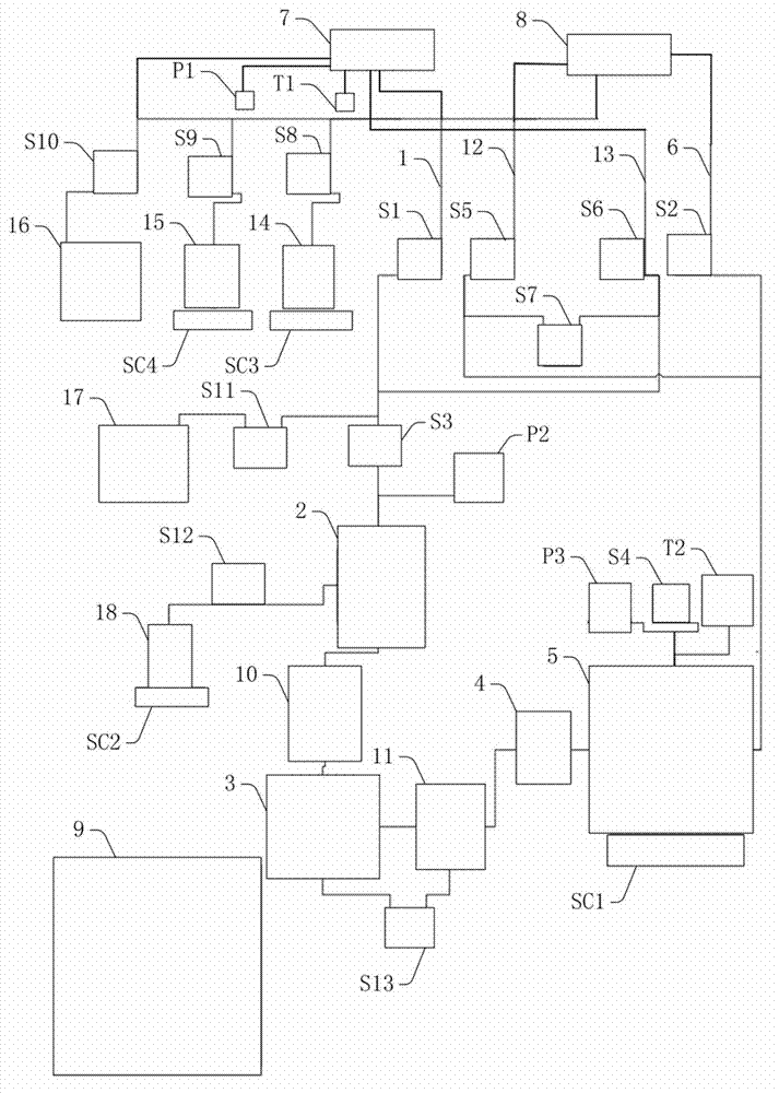 Full automatic gas recovering and charging device and method