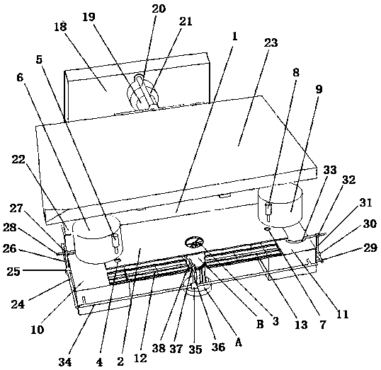 Automatic peripheral blood collecting and prediluting machine and matched blood sampling tube thereof