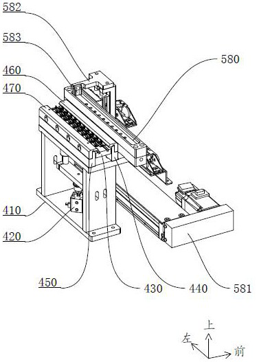 Terminal gluing inspection machine