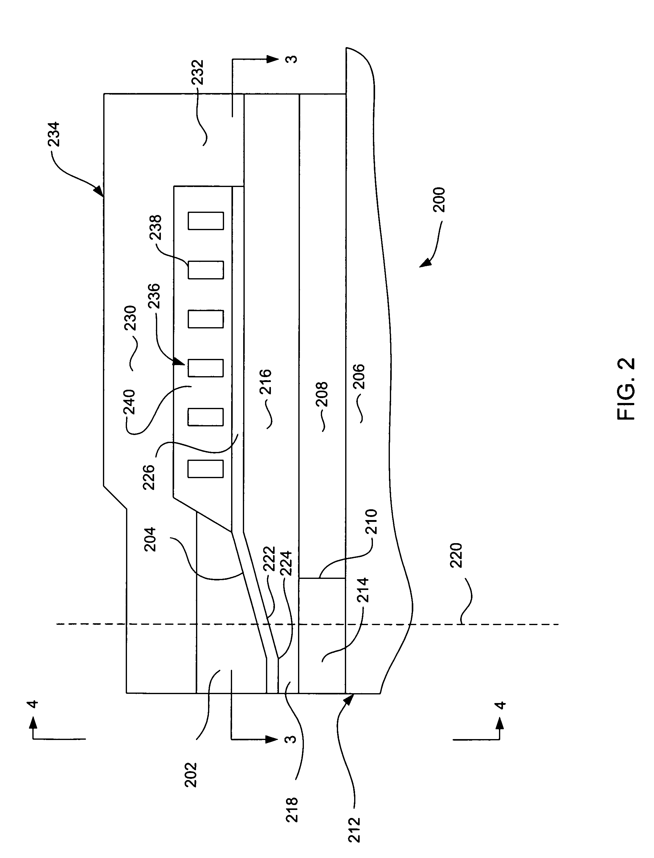 Perpendicular magnetic recording head with flare and taper configurations