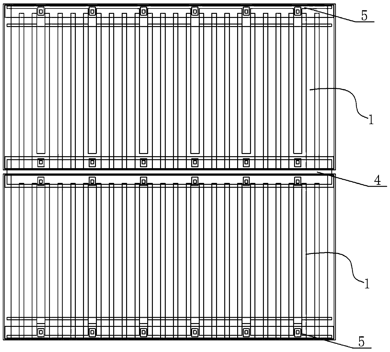 Manufacturing process of IBC battery assembly