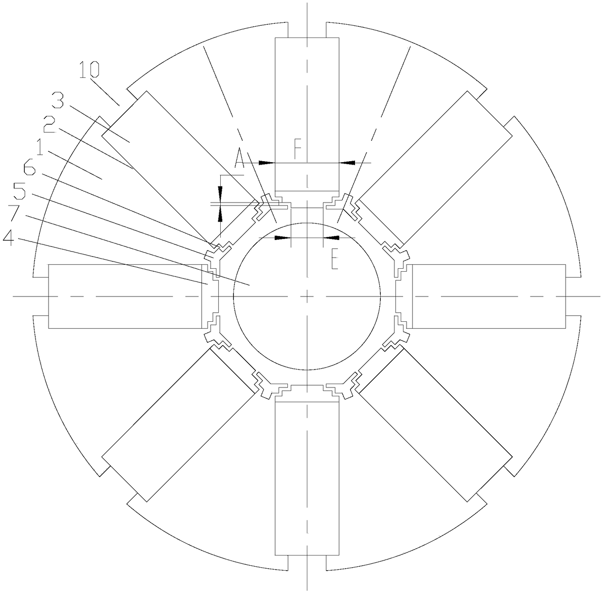 Motor rotor and permanent magnet motor