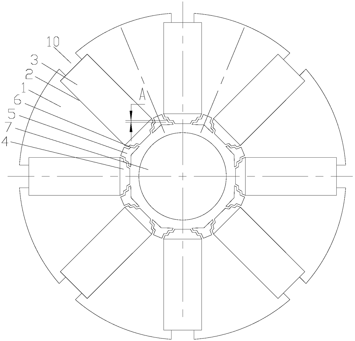 Motor rotor and permanent magnet motor