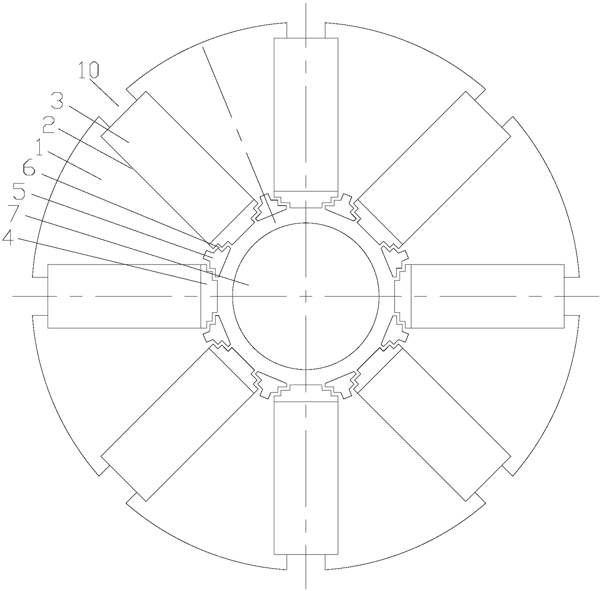 Motor rotor and permanent magnet motor