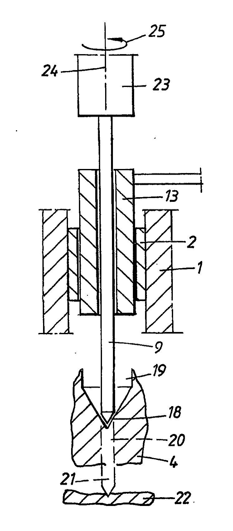 Drill template arrangement