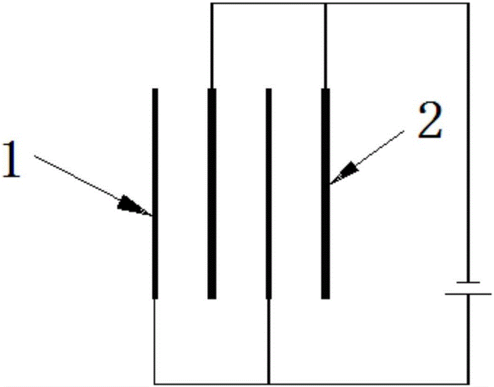 CFRP-embedded-anode reinforcing-steel-bar-concrete cathode protection method and device