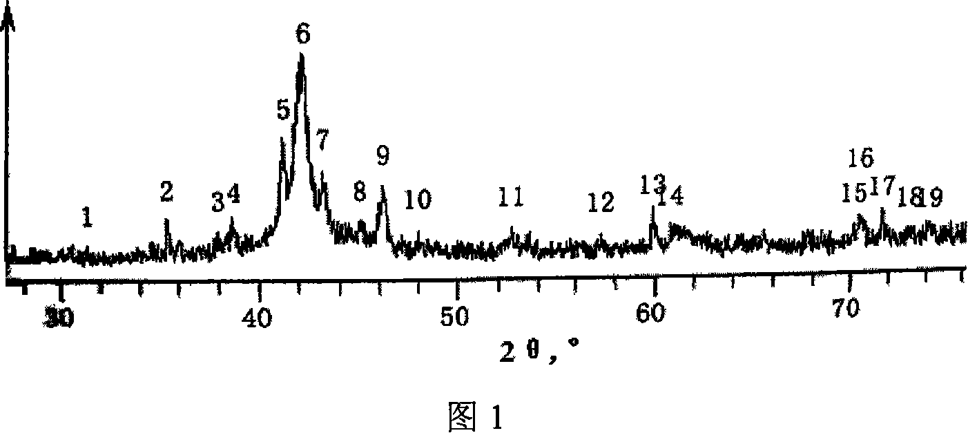 Microwave excitation auto-igniting synthesizing method for porous titanium nickel alloy