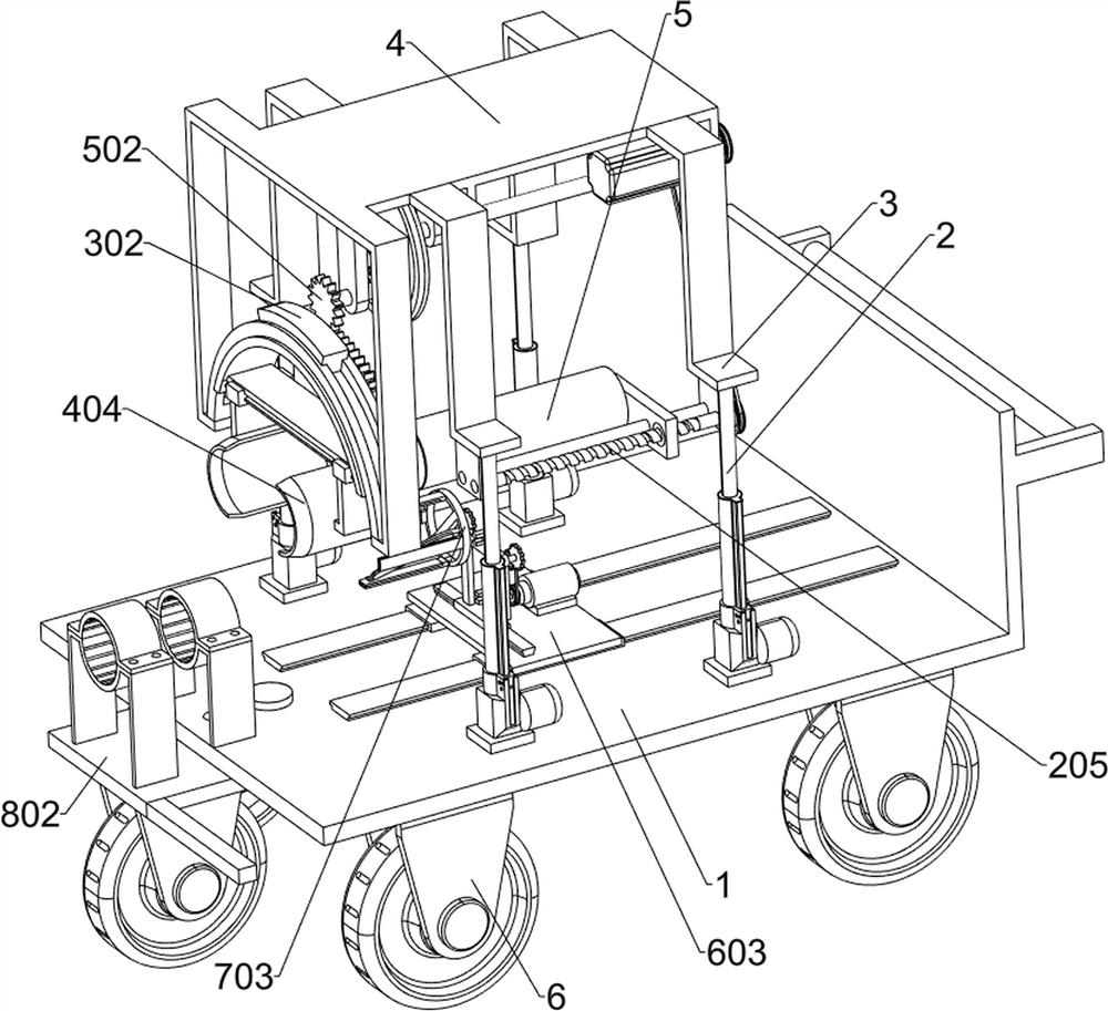 Joint flaring shaping device for flush type plastic pipes