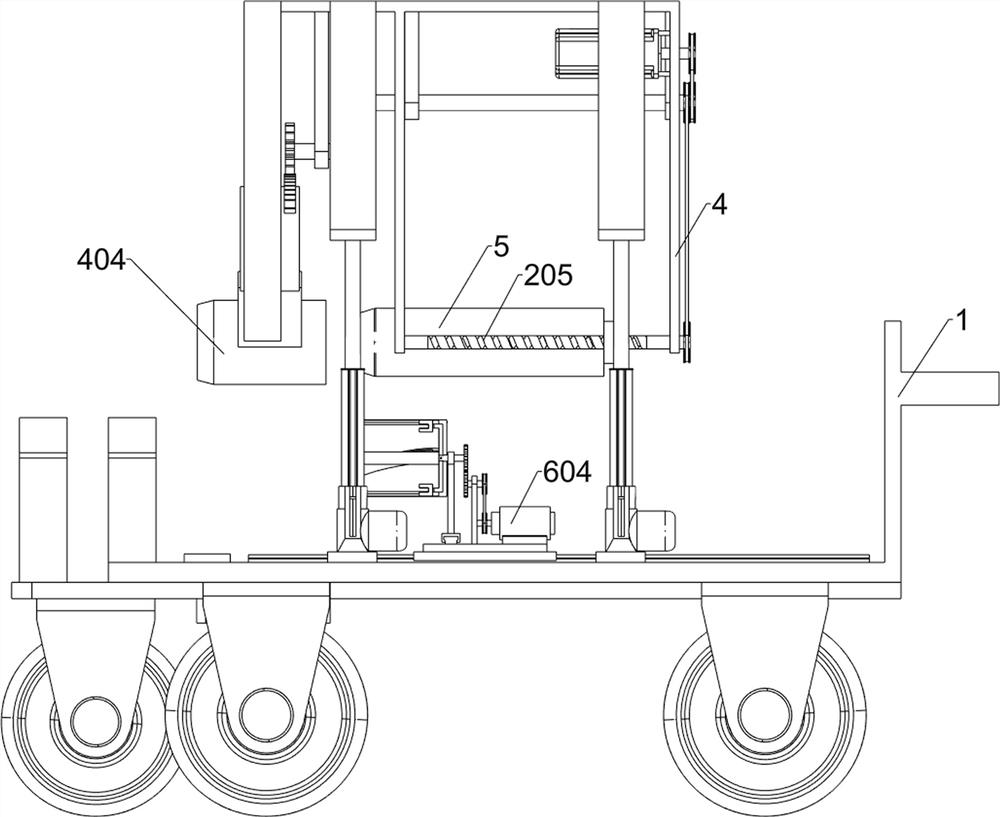 Joint flaring shaping device for flush type plastic pipes