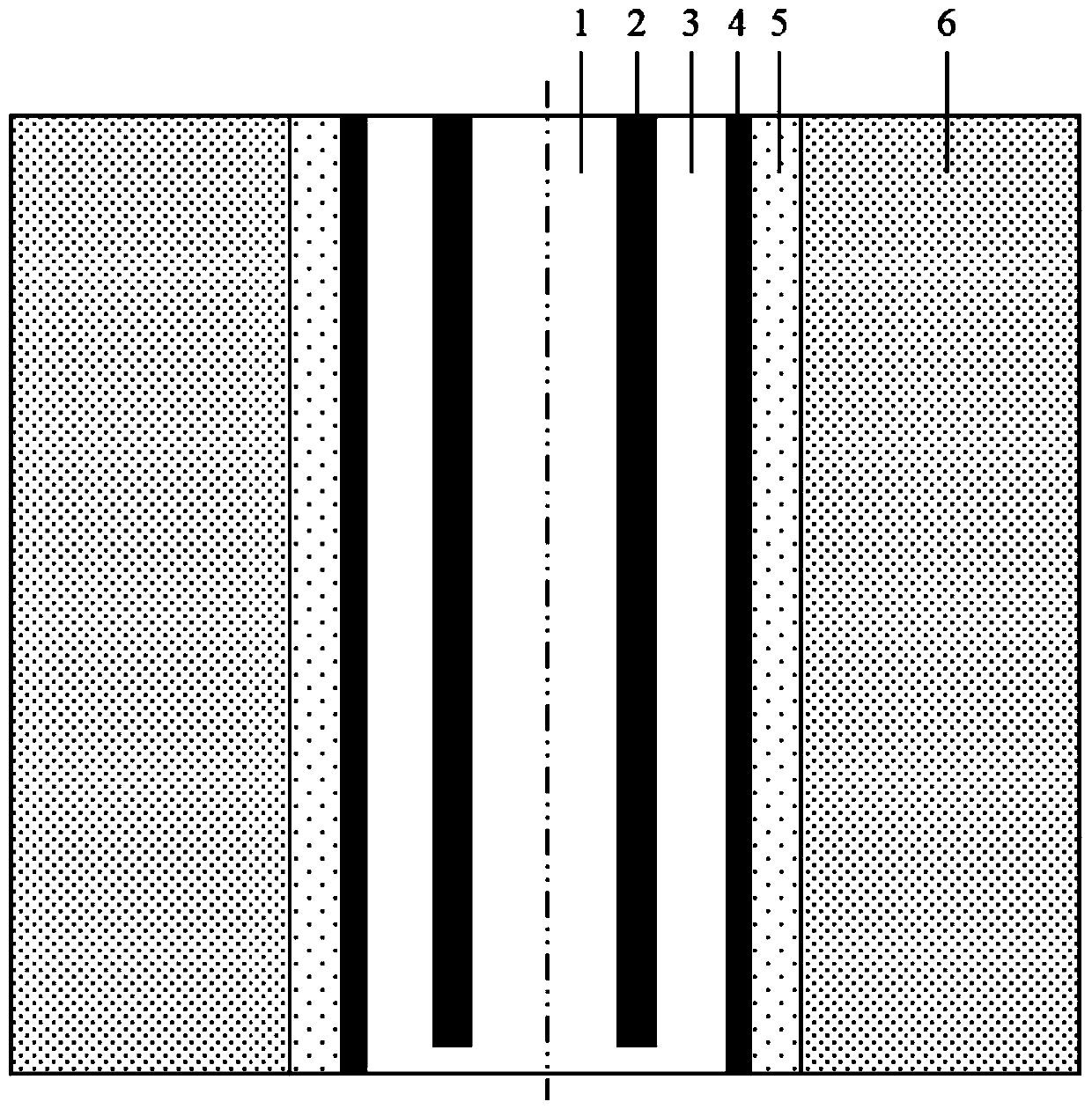 Fluid temperature field analysis method for double-pipe buried pipe heat exchanger