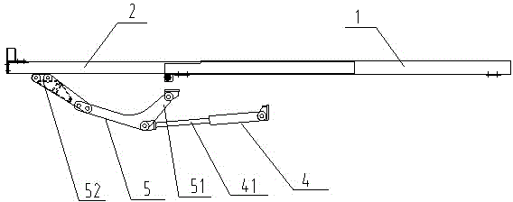 Movable platform floor bearing support system