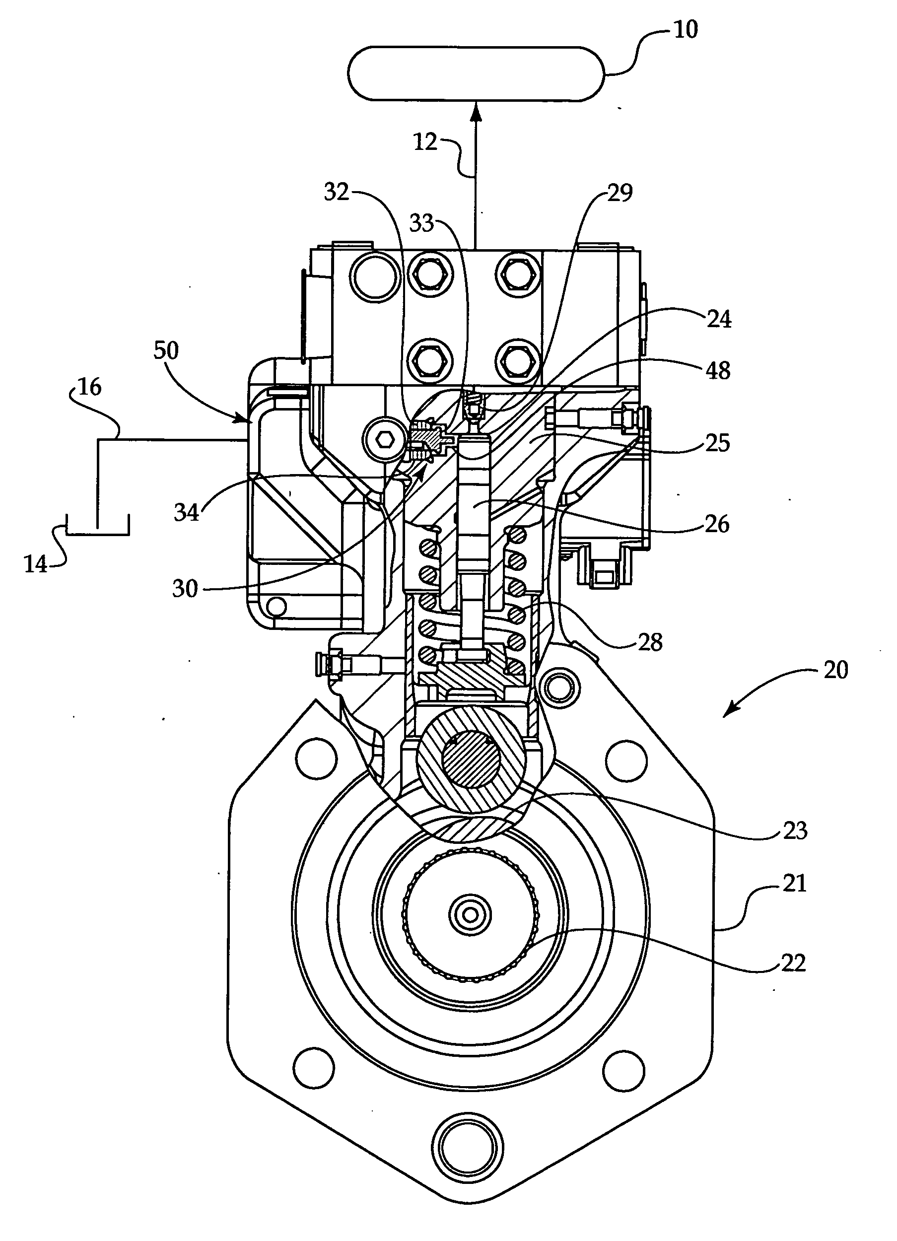 Inlet throttle controlled liquid pump with cavitation damage avoidance feature