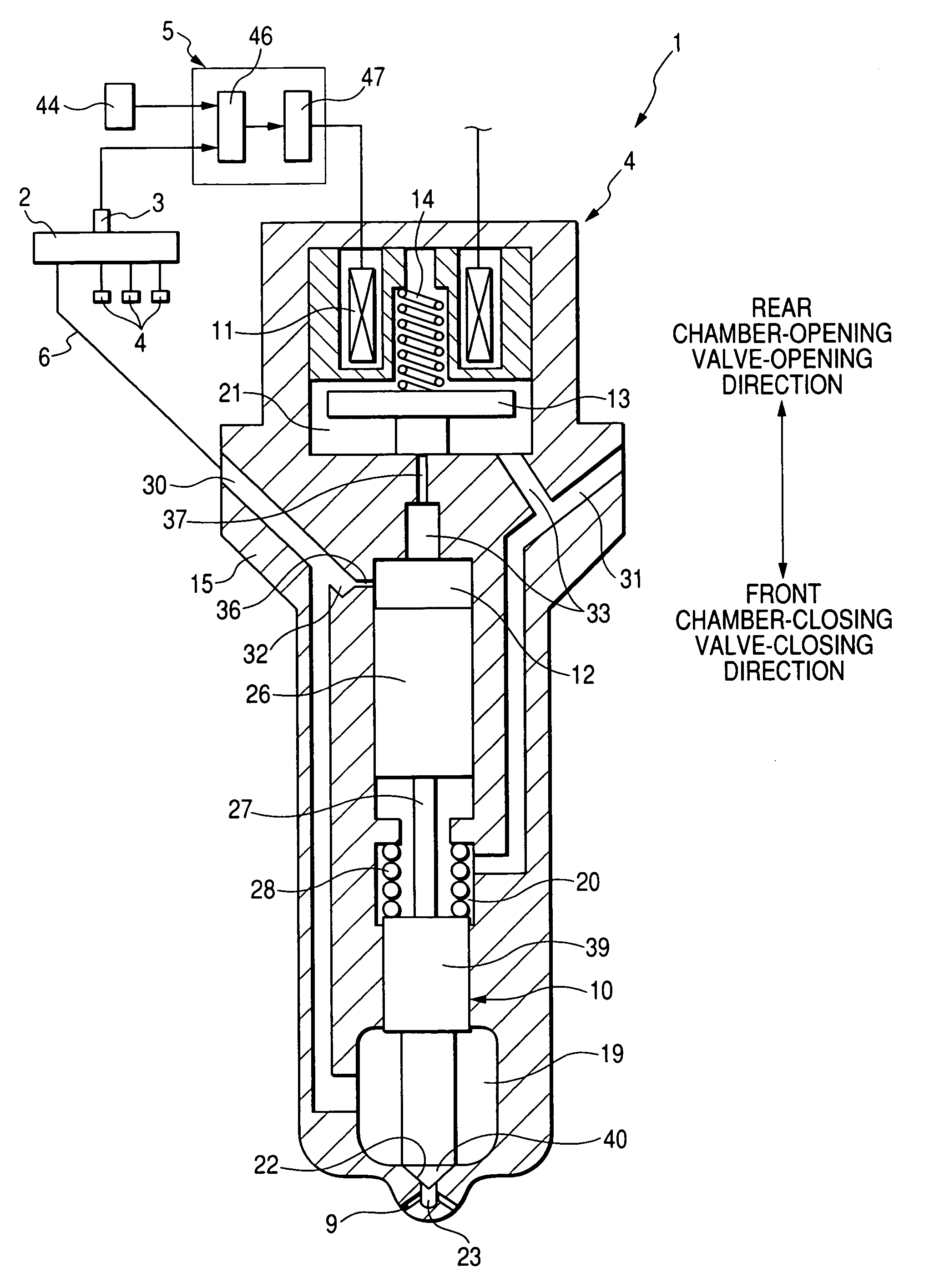 Fuel injection system ensuring operation in event of unusual condition