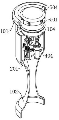 An intelligent spraying integrated garden landscape lamp