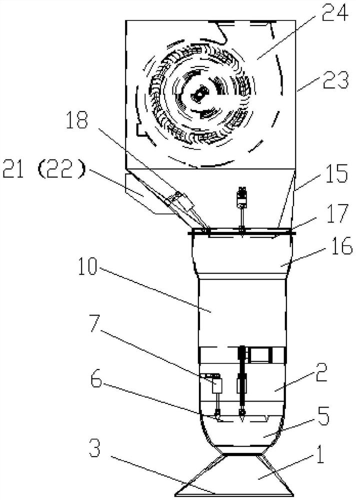 Air pipe and range hood