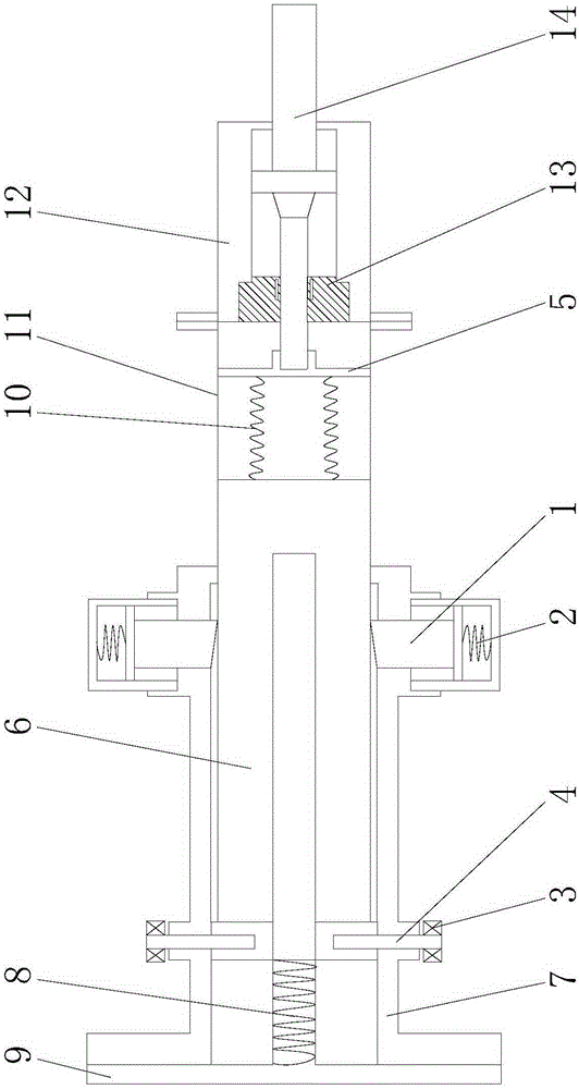 Automobile collision buffer device