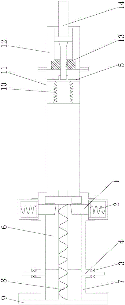 Automobile collision buffer device