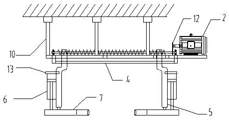 Centering device for tyre static balance detection