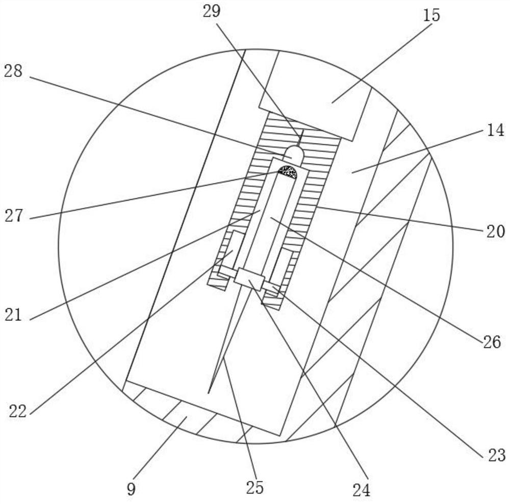 Warning device for building construction management