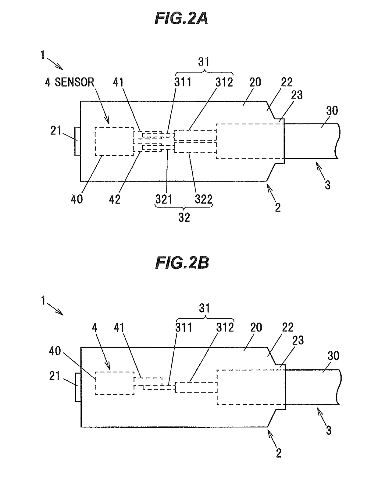 Producing method for cable with resin mold