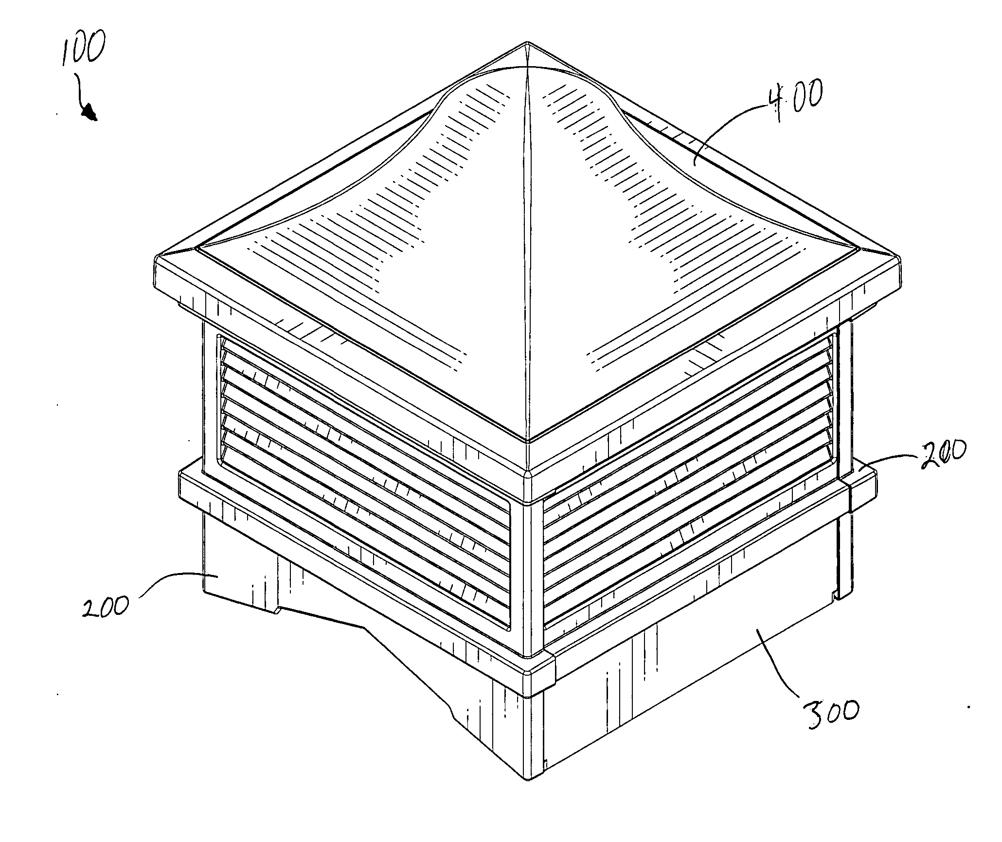 Modular cupola assembly