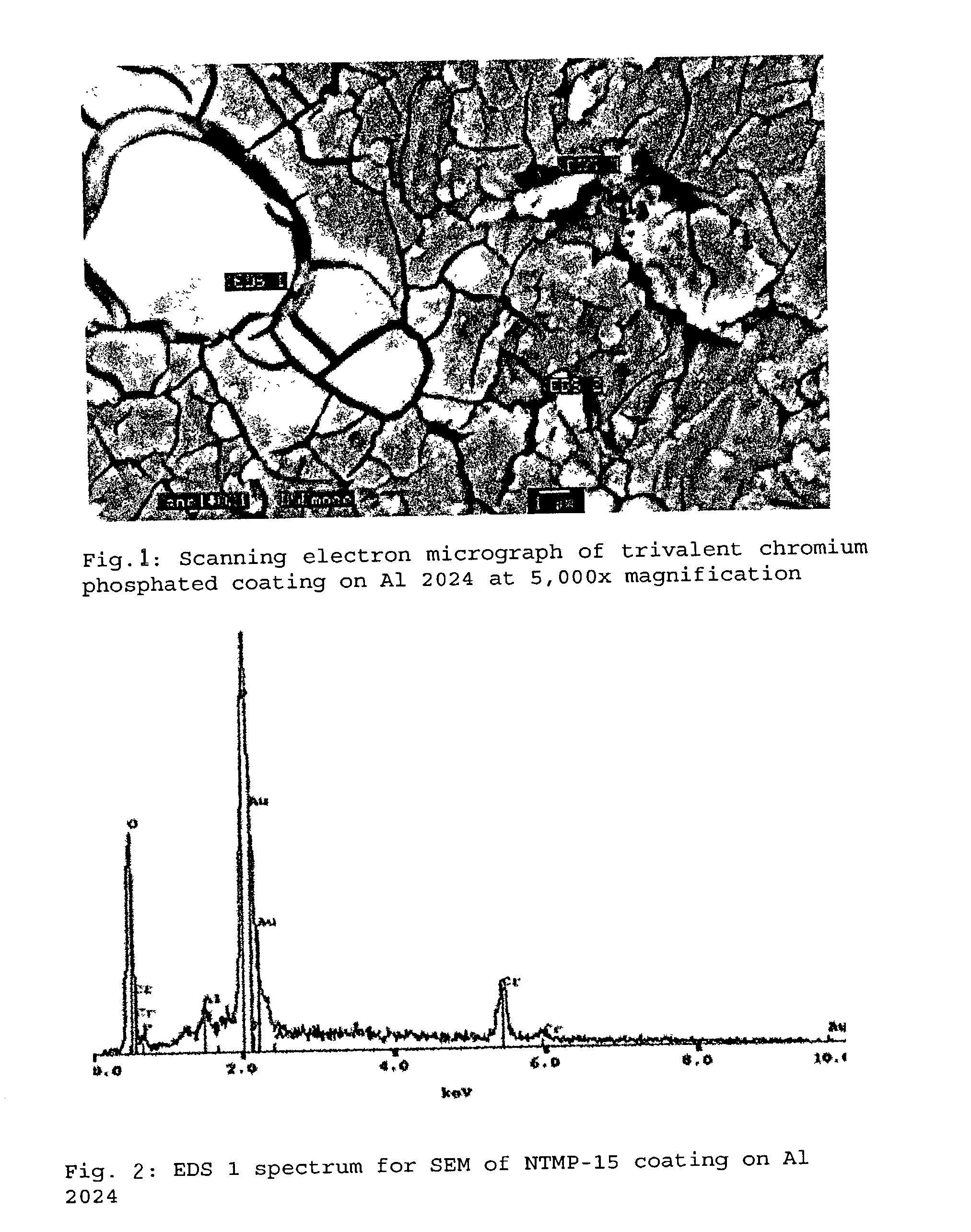 Corrosion resistant trivalent chromium phosphated chemical conversion coatings