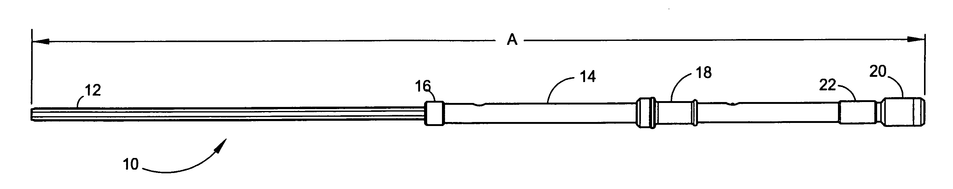 Extendable electronic immobilization staff