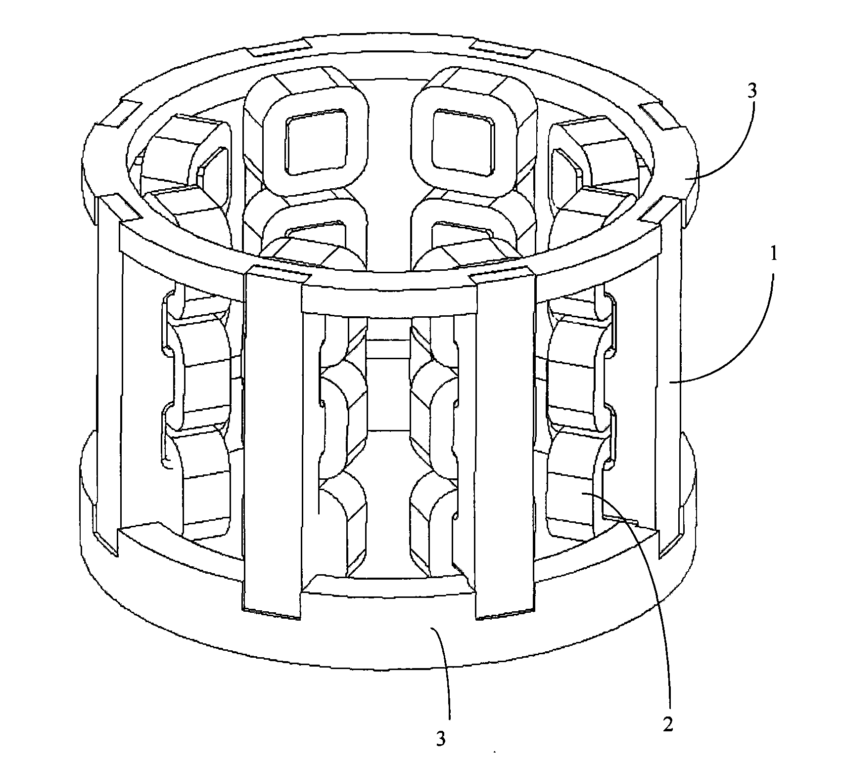 Moving-magnetic type linear motor