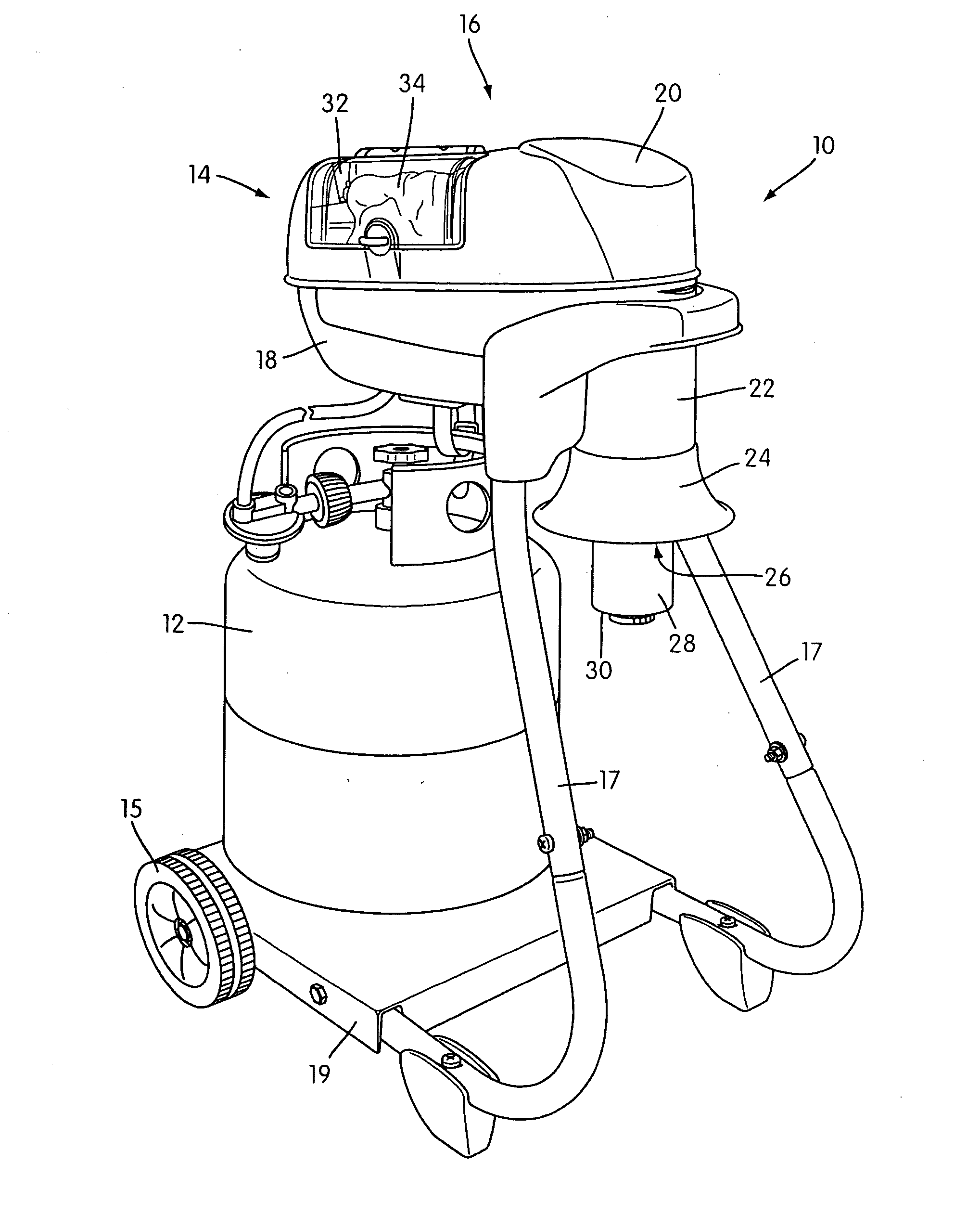 Trap with flush valve