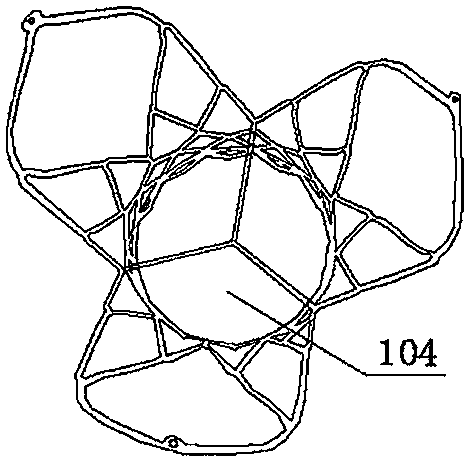 Aortic valve device conveyed by catheter