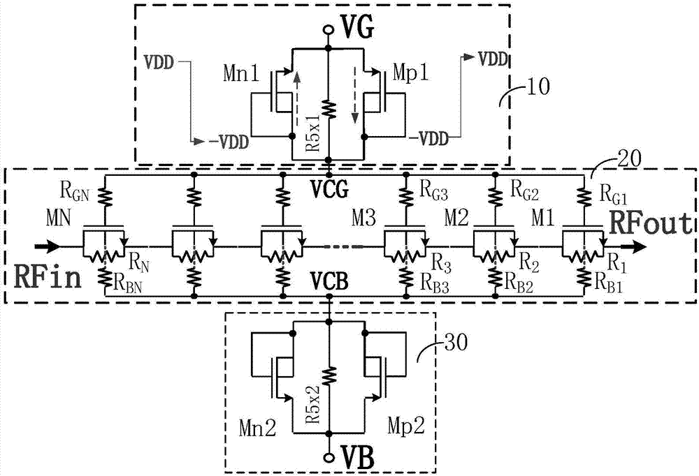 Radio frequency switch circuit