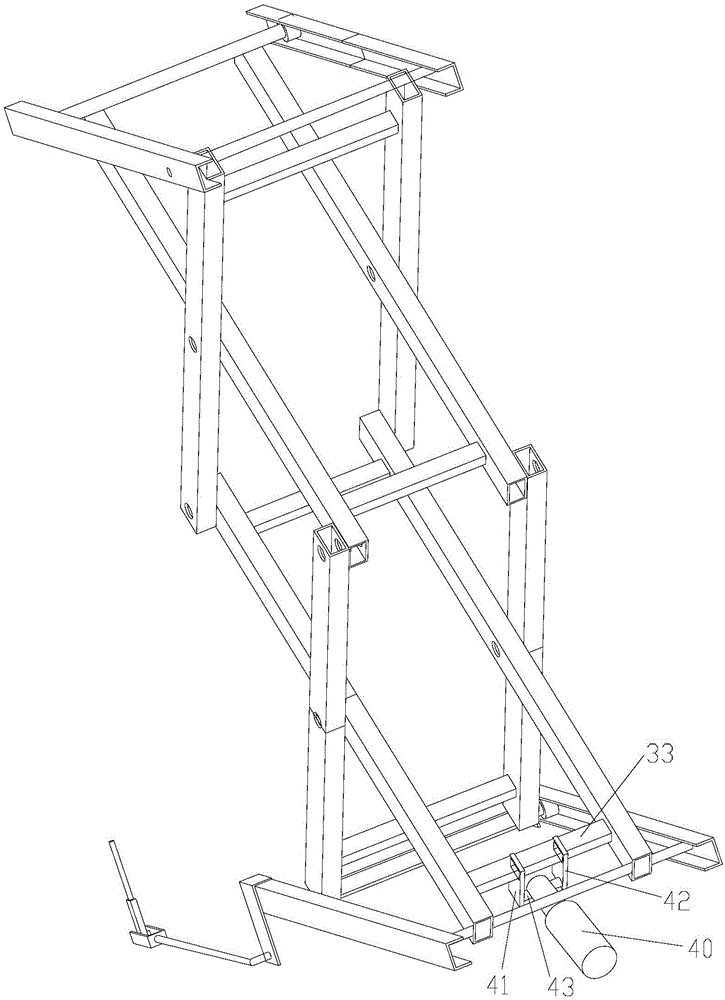 Multi-functional electric transporter used for hillside orchard