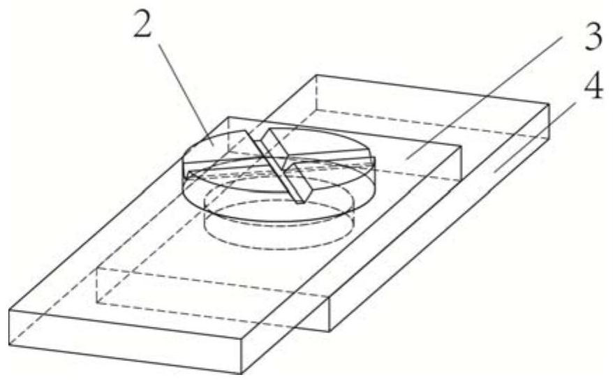 A metal and thermoplastic composite material riveting and welding integrated friction spot welding method