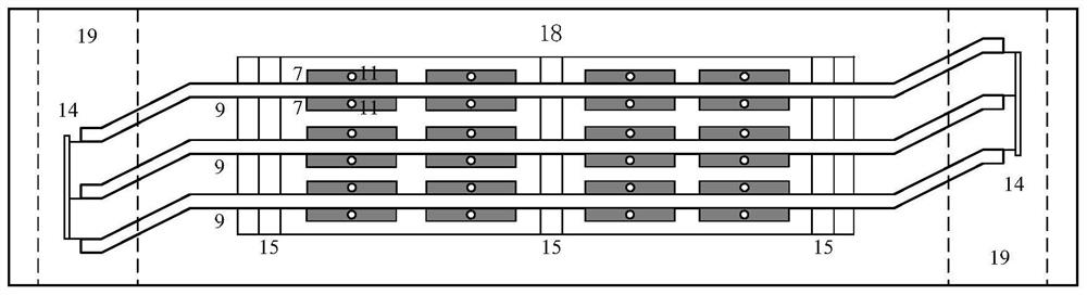 Multi-factor aging stress control platform and method for stator bar of large hydro-generator