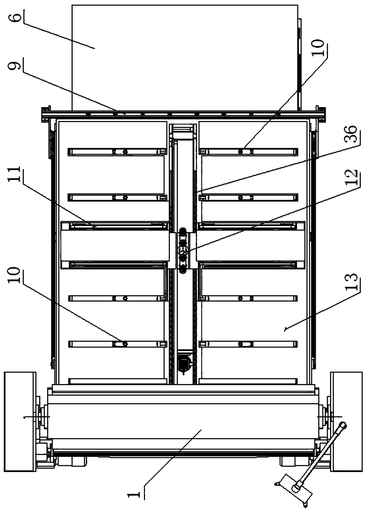 Plate machining center