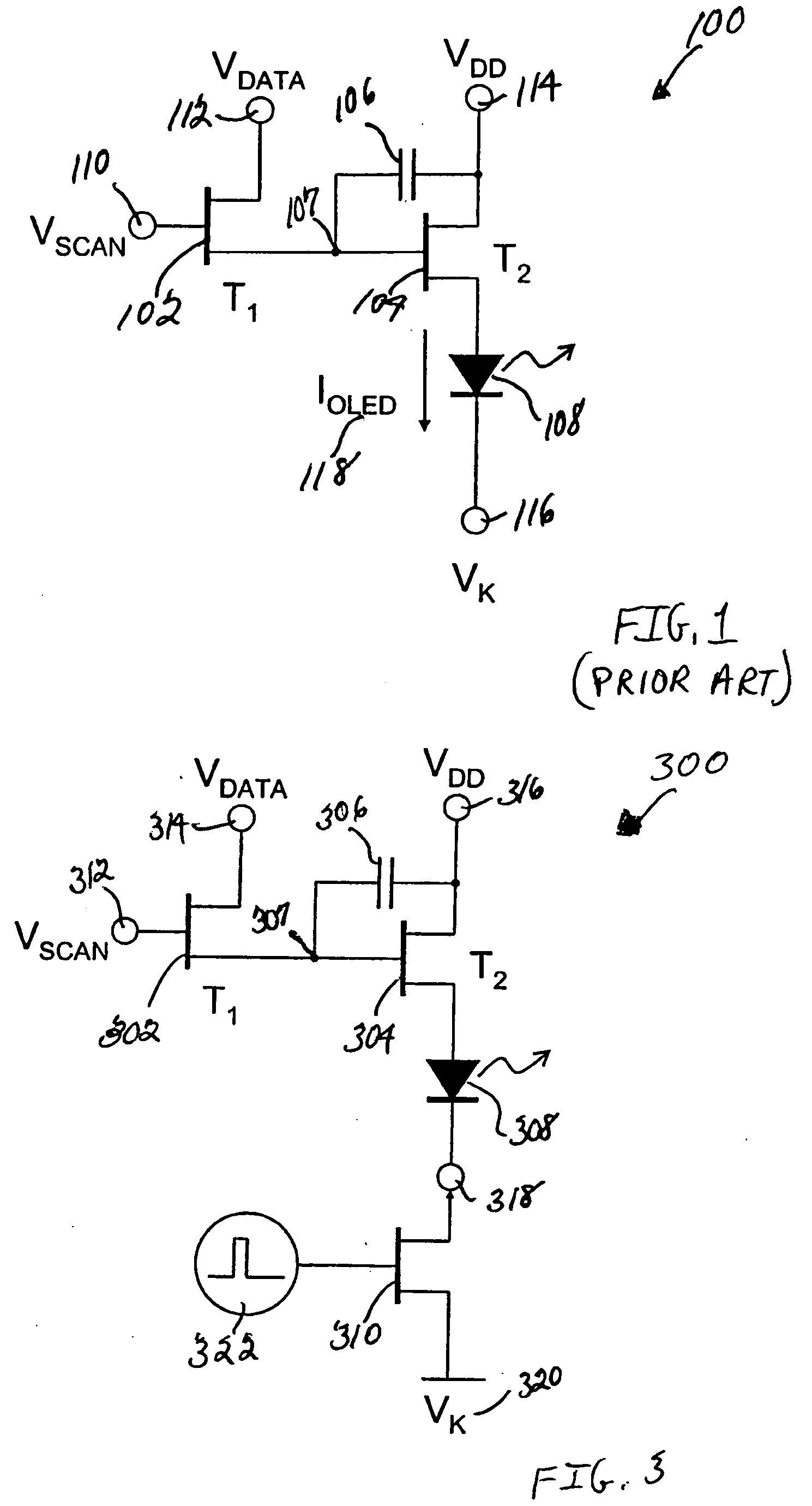 Active matrix organic light emitting diode display