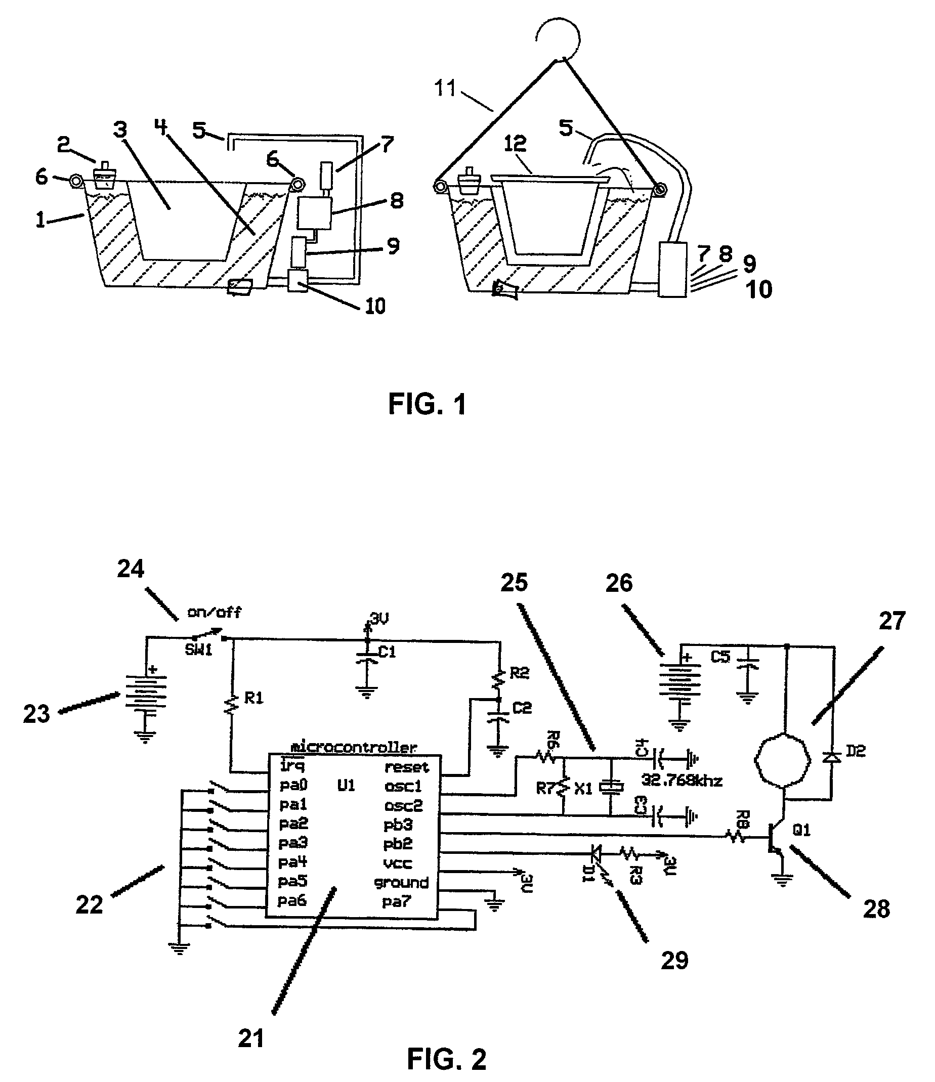 Automatic watering apparatus for houseplants