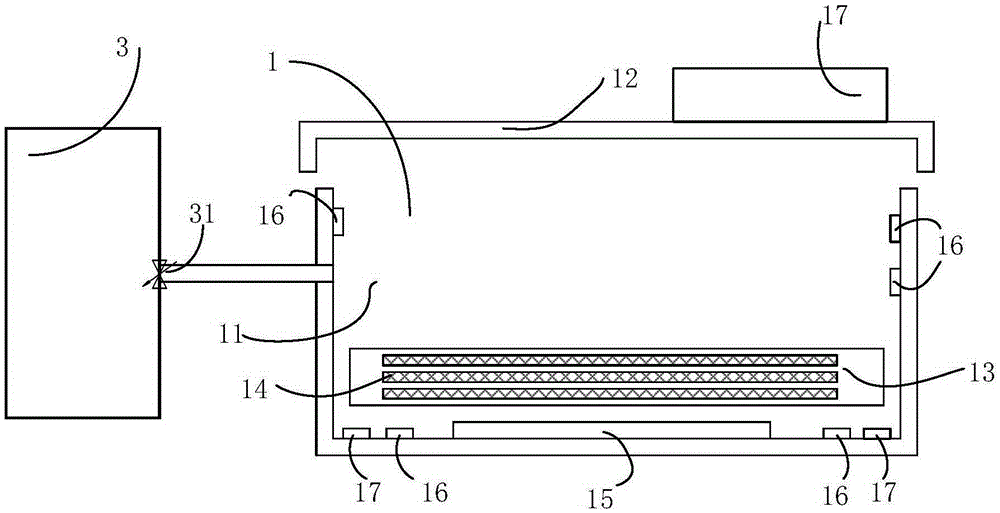 Copper clad laminate energy storage hydraulic pressurization forming device