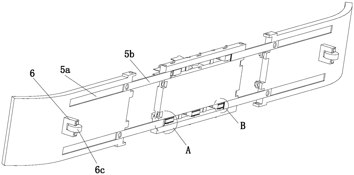 Multifunctional combined sports skateboard