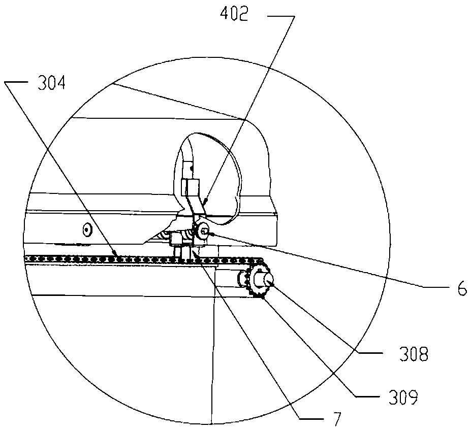 Ceiling for ore transfer