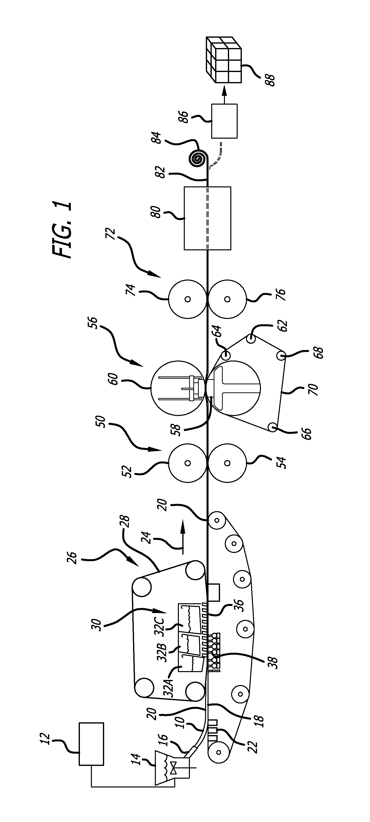 Methods and apparatus for forming fluff pulp sheets