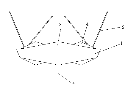 Gem cone awning processing technique